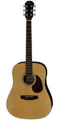 Aria ADW-01 Series Dreadnought Acoustic Guitar in Natural Gloss Finish