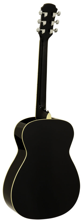 Aria AFN-15 Prodigy Series AC/EL Folk Body Guitar in Black