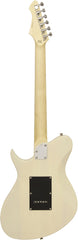 Aria J Series J-1 Electric Guitar in See-Thru Vintage White