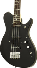 Aria J Series J-B Electric Bass Guitar in Black