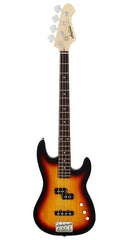 Aria STB-PJ Series Electric Bass Guitar in 3-Tone Sunburst