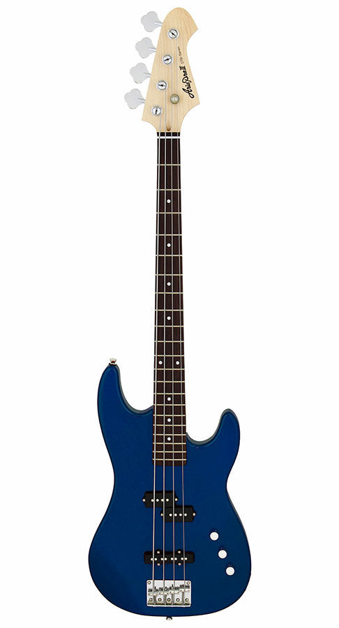 Aria STB-PJ Series Electric Bass Guitar in Metallic Blue