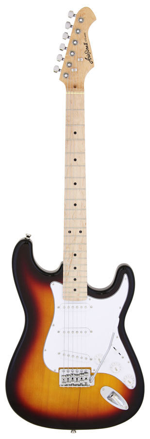 Aria STG-003M Series Electric Guitar in 3-Tone Sunburst