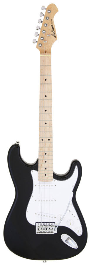 Aria STG-003M Series Electric Guitar in Black