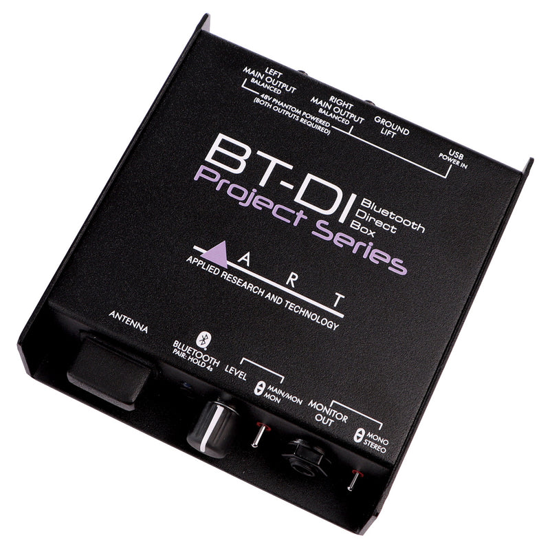 Art Pro Audio Bt-Di Bluetooth Direct Box With Isolated Outputs