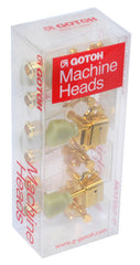 Gotoh SD90 Series Acoustic/Electric Tuning Machines in Gold Finish (3+3)