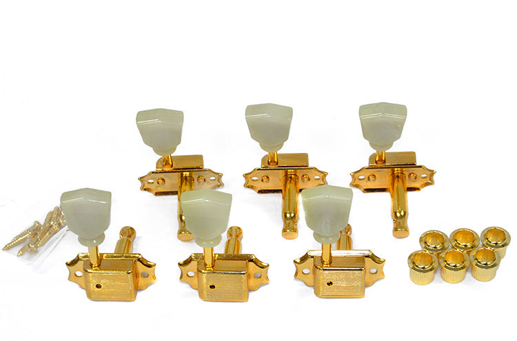 Gotoh SD90 Series Acoustic/Electric Tuning Machines in Gold Finish (3+3)