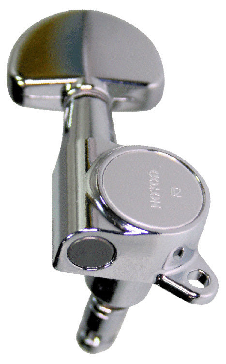 Gotoh SG381 Series Acoustic/Electric Guitar Tuning Machines in Chrome Finish (3+3)