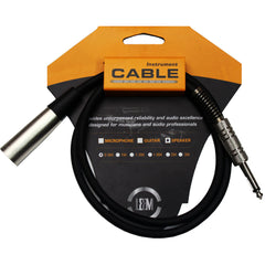 Leem 3ft Speaker Cable (XLR Male - 1/4