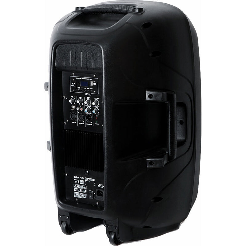 Leem SPA-15 Active 200W, 2-Way, 15" Powered  PA Speaker