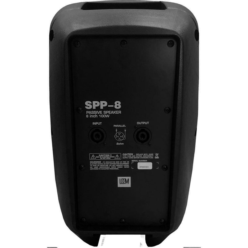 Leem SPP-8 Passive 100W, 2-Way, 8" PA Speaker
