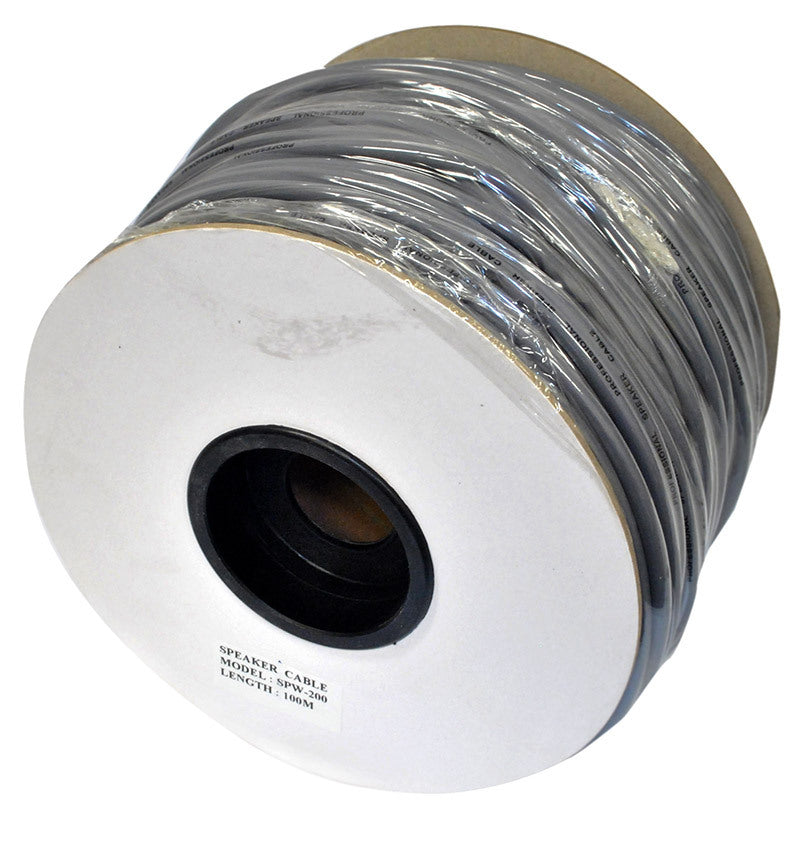 Leem 100m Bulk Speaker Cable (2 core, 2.3mm, 16-Gauge)