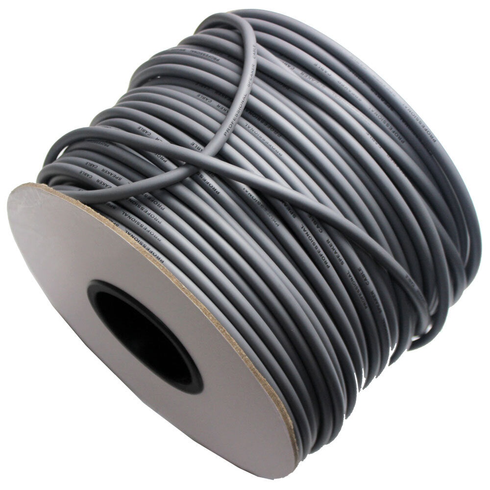 Leem 100m Bulk Speaker Cable (2 core, 2.5mm, 16-Gauge)