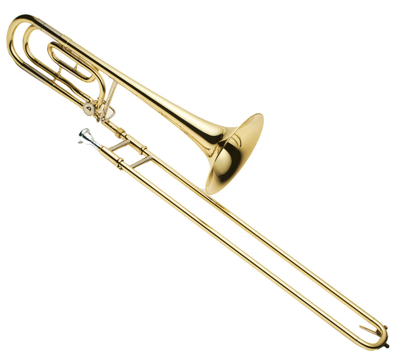 J.Michael TB550M Tenor Bass Trombone (Bb/F) in Clear Lacquer Finish