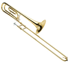 J.Michael TB550M Tenor Bass Trombone (Bb/F) in Clear Lacquer Finish