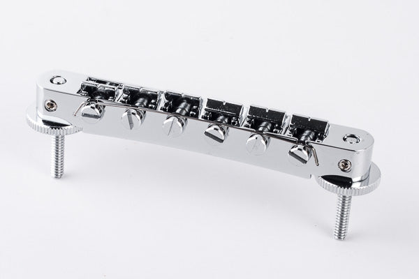 TonePros Replacement Abr-1 Tuneomatic - Chrome (Notched saddles)