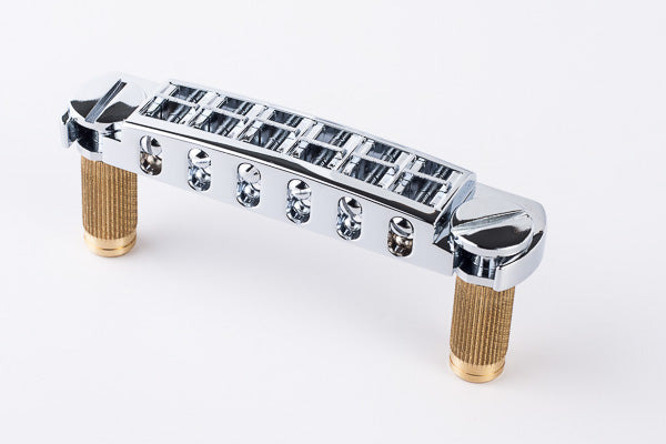 TonePros Wraparound Set w/SPRS2-C locking studs Standard (Large Caps) Chrome