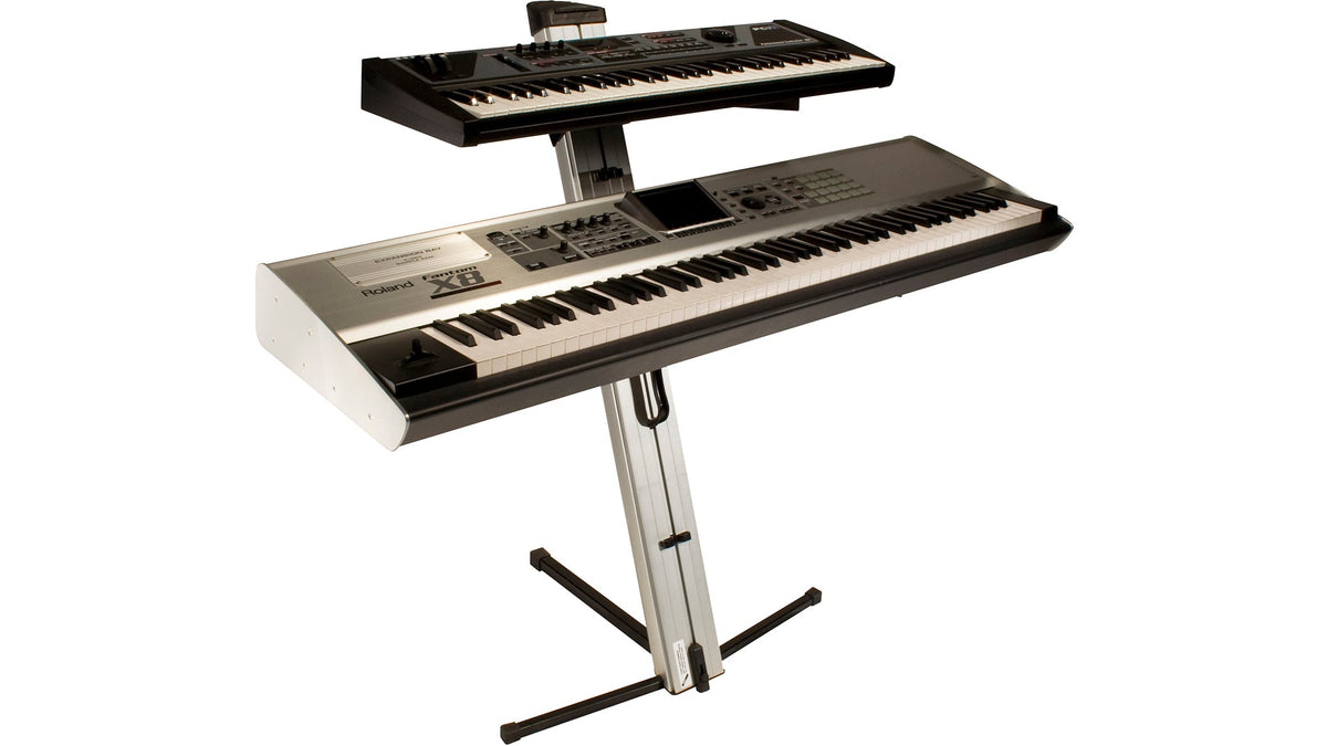 Ultimate Support AX-48 PRO S AX-48 Pro S Apex Column Keyboard Stand - Silver