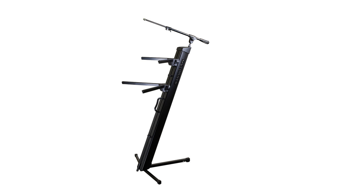 Ultimate Support AX-48 PRO PLUS APEX AX-48 Pro Column Keyboard Stand w/ Mic Boom and Bag - Black