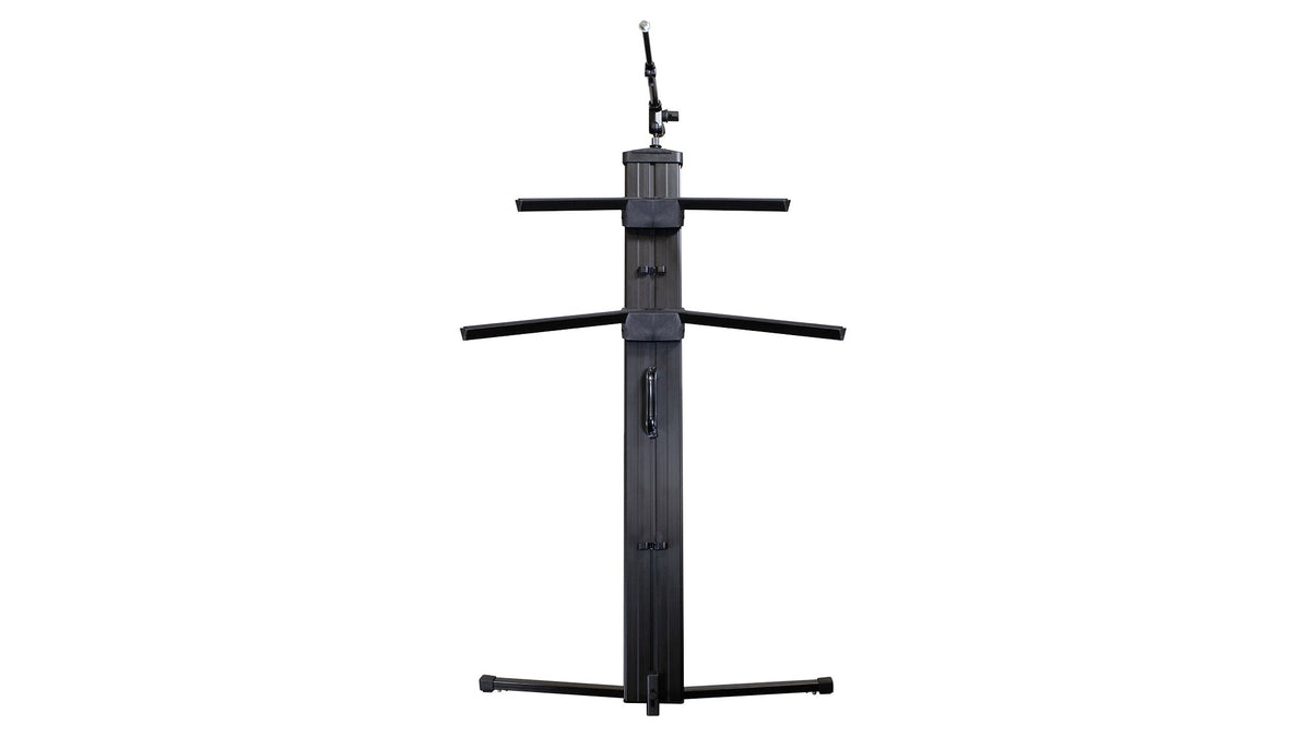 Ultimate Support AX-48 PRO PLUS APEX AX-48 Pro Column Keyboard Stand w/ Mic Boom and Bag - Black