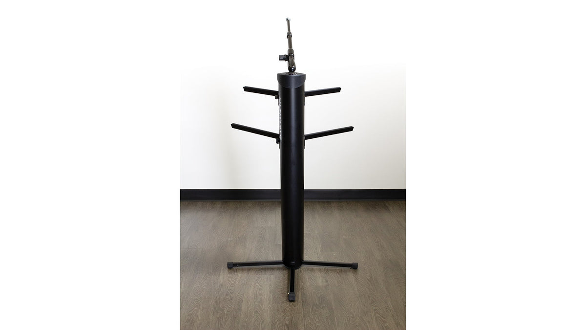 Ultimate Support AX-48 PRO PLUS APEX AX-48 Pro Column Keyboard Stand w/ Mic Boom and Bag - Black