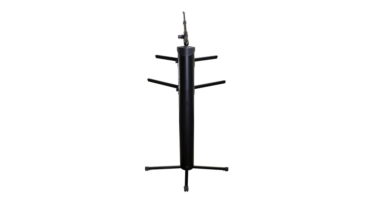 Ultimate Support AX-48 PRO PLUS APEX AX-48 Pro Column Keyboard Stand w/ Mic Boom and Bag - Black