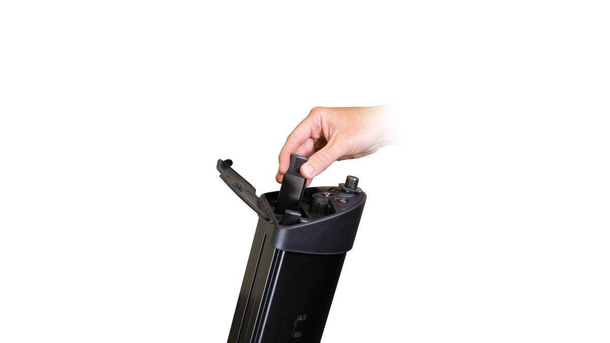 Ultimate Support AX-48 PRO PLUS APEX AX-48 Pro Column Keyboard Stand w/ Mic Boom and Bag - Black