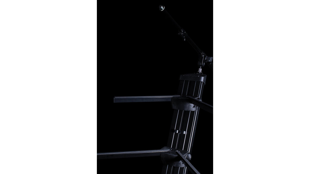 Ultimate Support AX-48 PRO PLUS APEX AX-48 Pro Column Keyboard Stand w/ Mic Boom and Bag - Black