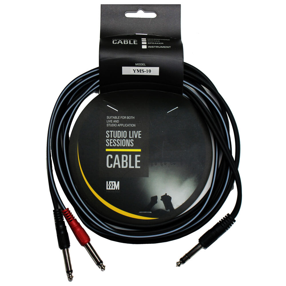 Leem 10ft Y-Cable (1/4