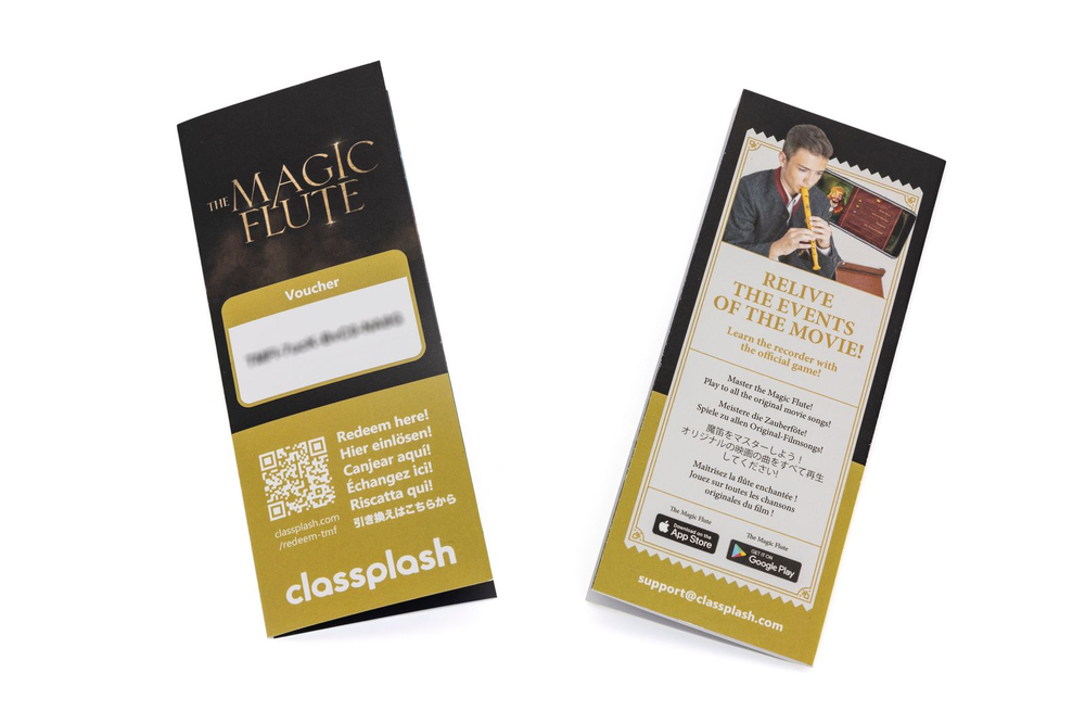 MAGIC FULTE C-Soprano 1pt pls ger gld Melody Rcdr