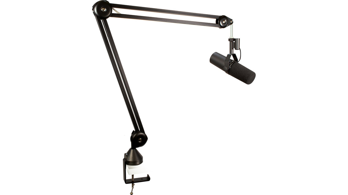 Ultimate Support BCM-200 Broadcast Mic Stand - Scissor Style - Max Height of 39