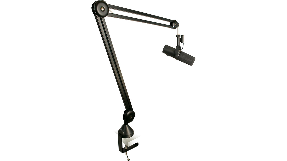 Ultimate Support BCM-200 Broadcast Mic Stand - Scissor Style - Max Height of 39