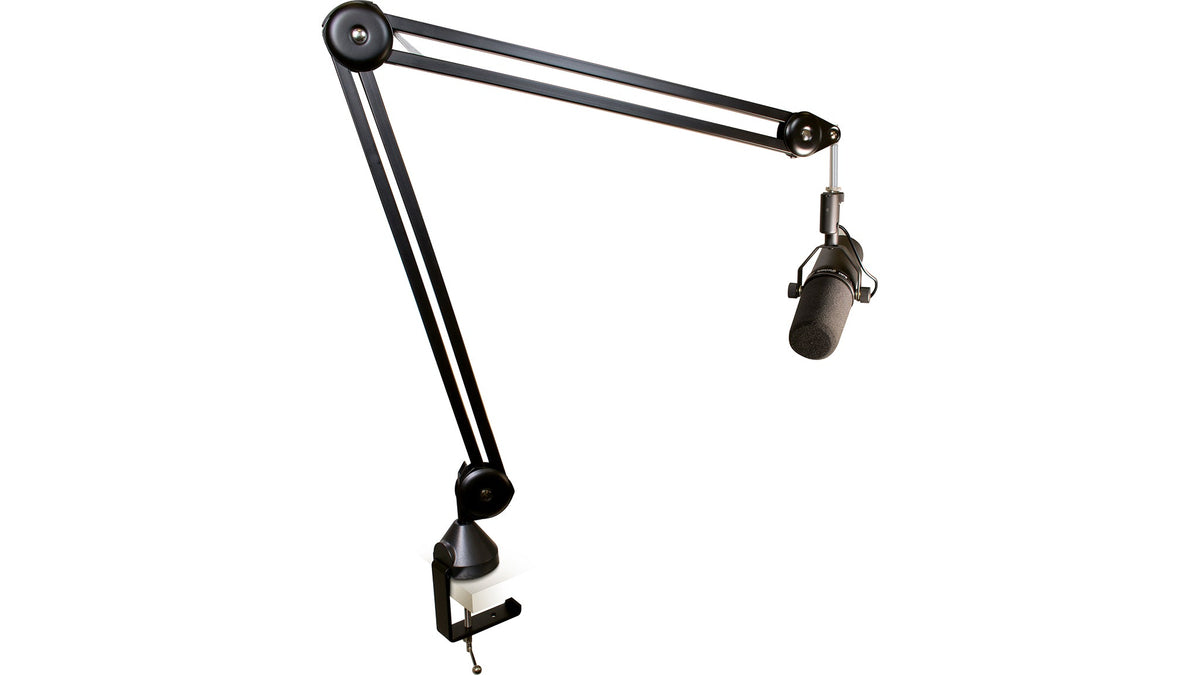Ultimate Support BCM-200 Broadcast Mic Stand - Scissor Style - Max Height of 39