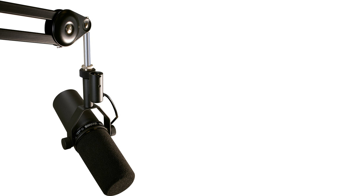 Ultimate Support BCM-200 Broadcast Mic Stand - Scissor Style - Max Height of 39