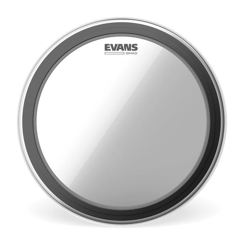 EVANS GMAD™ Clear Bass Drum Head, 18 Inch