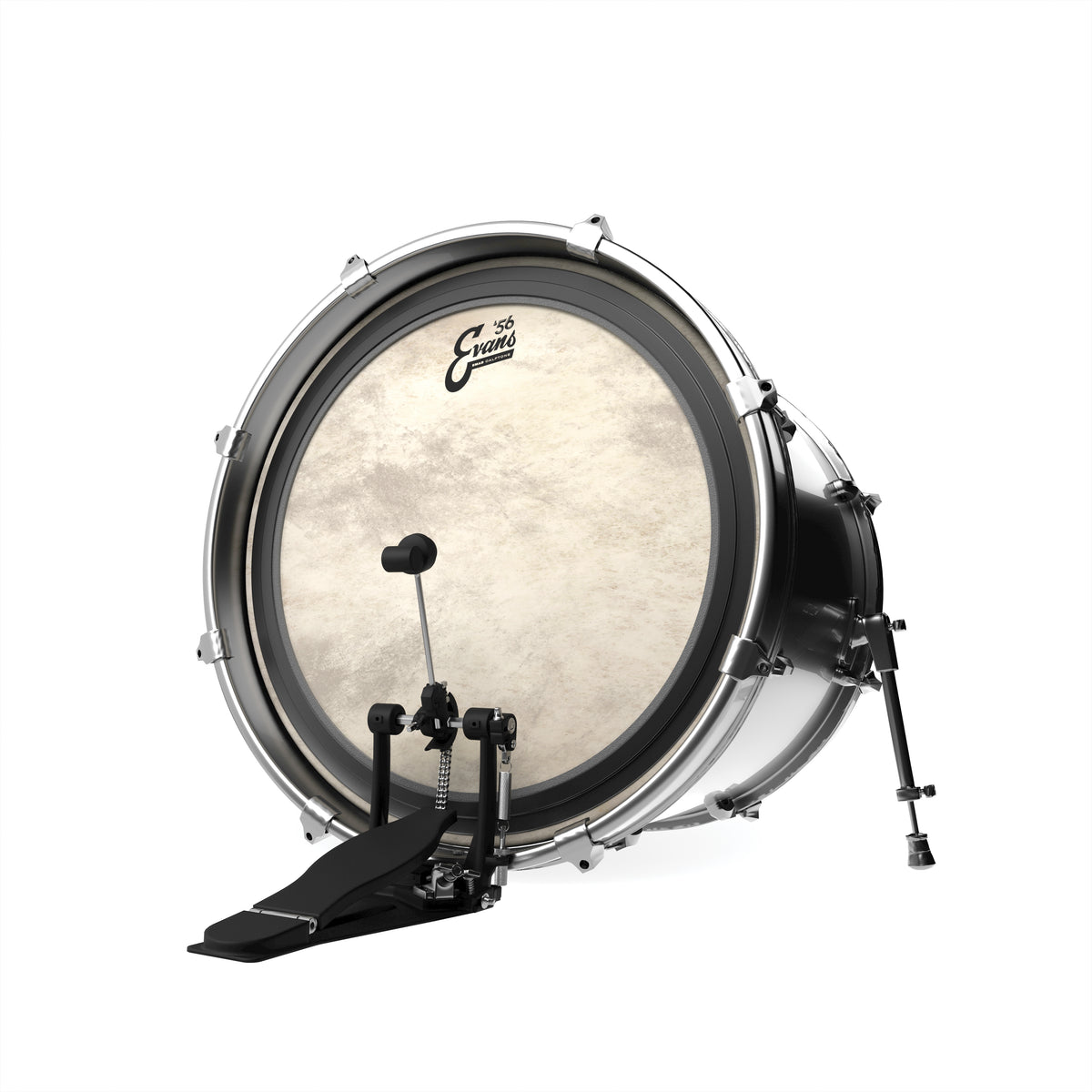 EVANS EMAD Calftone Bass Drum Head, 24 Inch