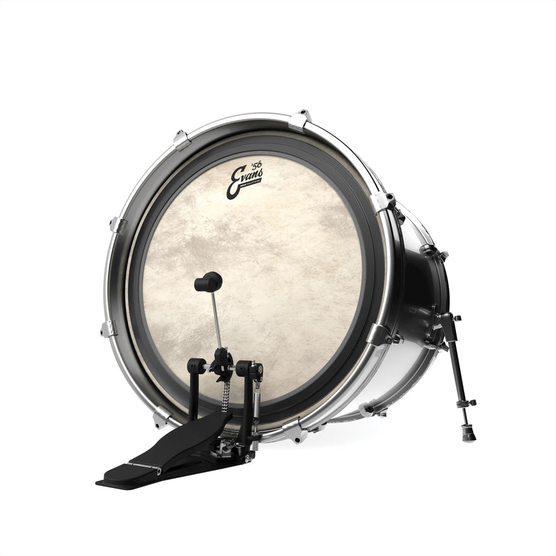 EVANS EMAD Calftone Bass Drum Head, 24 Inch