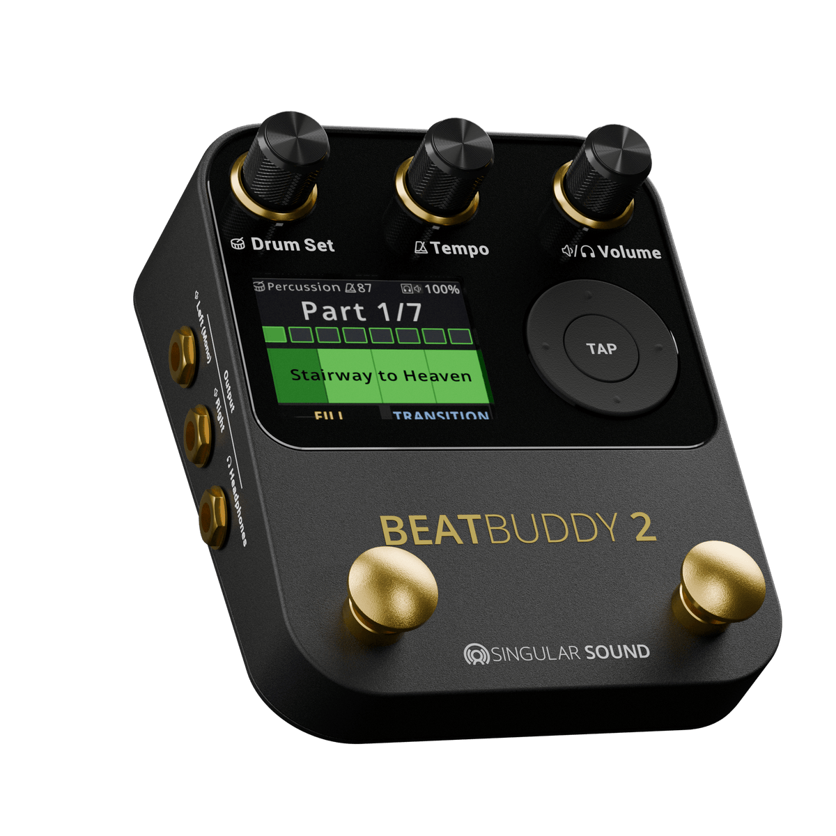 Beat Buddy 2 - SINGULAR SOUND BEATBUDDY 2 DRUM MACHINE PEDAL