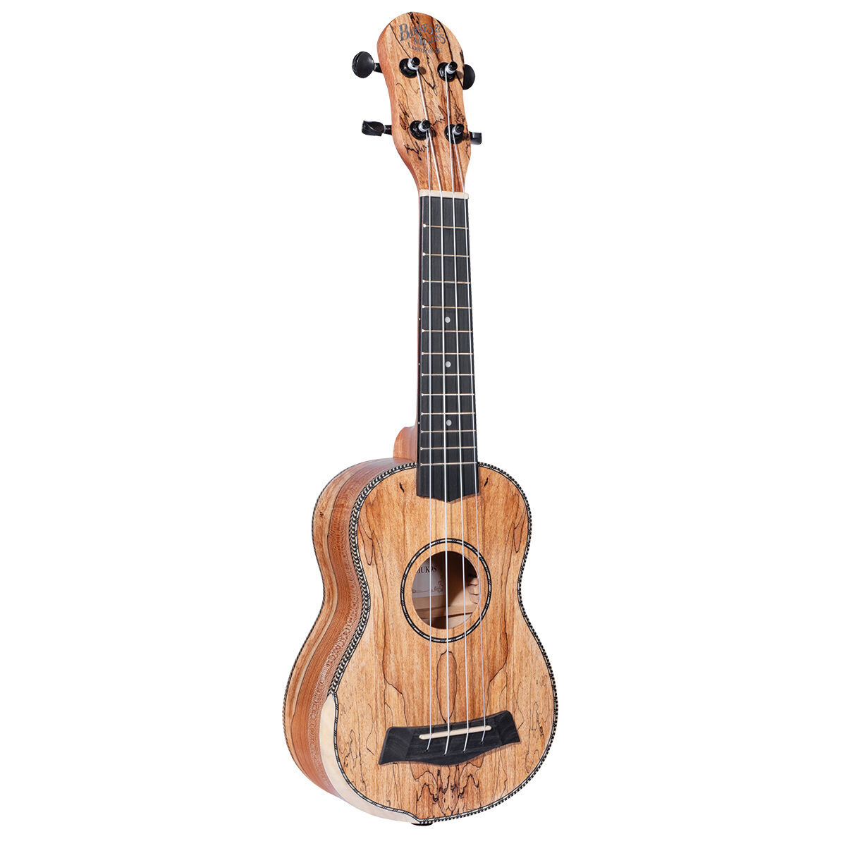Barnes & Mullins Soprano Spalt Maple Ukulele [BMUK9S]