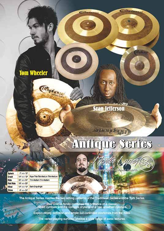 Bosphorus Antique Series 16" Dark Crash Cymbal