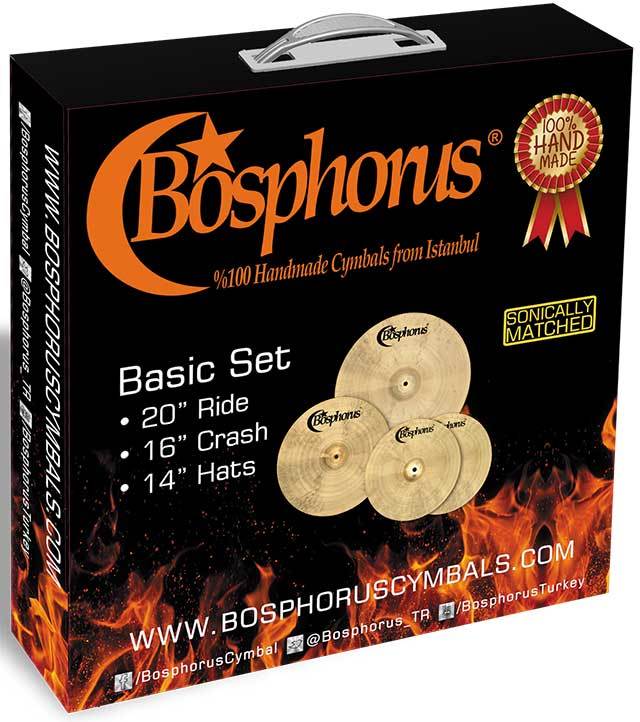 Bosphorus Basic Cymbal Box Set - 14/16/20