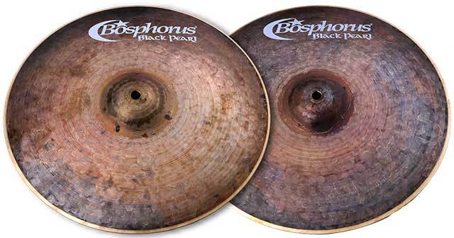 Bosphorus Black Pearl Series 13" Hi-Hats