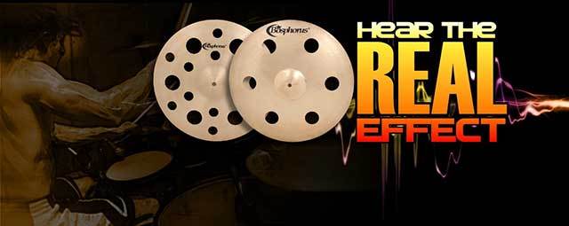 Bosphorus Gold Series 18" Holed Crash Cymbal with 6 Holes