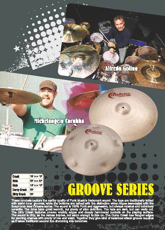 Bosphorus Groove Series 22" Wide Ride Cymbal