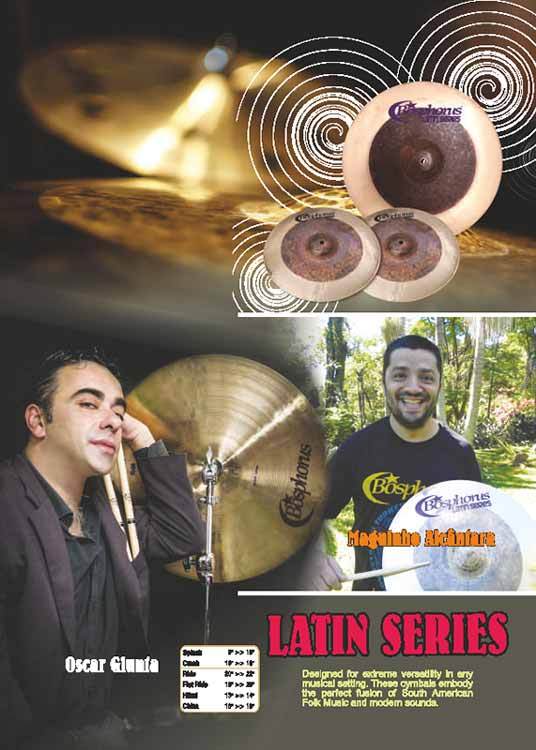 Bosphorus Latin Series 8" Splash Cymbal