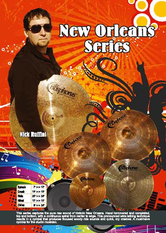 Bosphorus New Orleans Series 18" Crash Cymbal