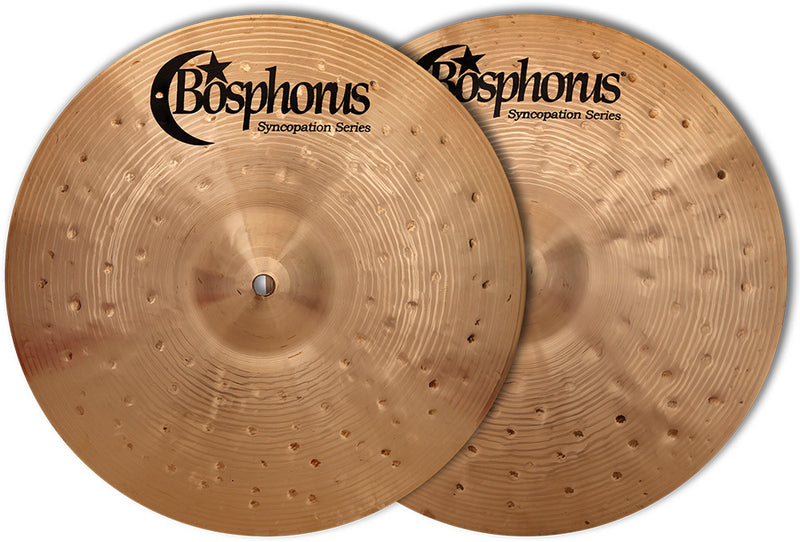 Bosphorus Syncopation Series Fully Lathed 13" Hi Hats