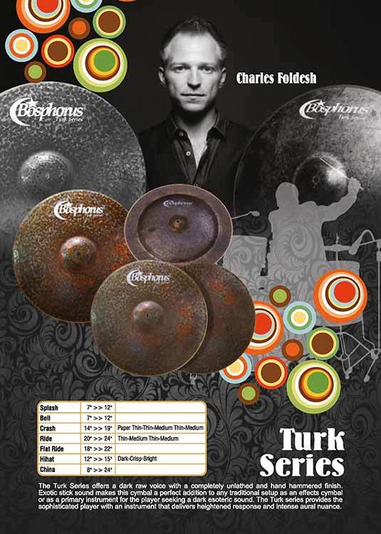 Bosphorus Turk Series 14" Dark Hi-Hats