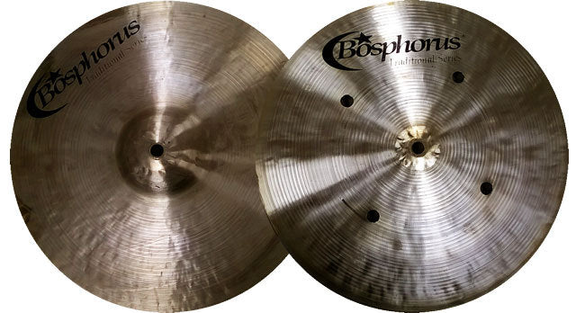 Bosphorus Traditional Series 13" Holed Hi-Hats