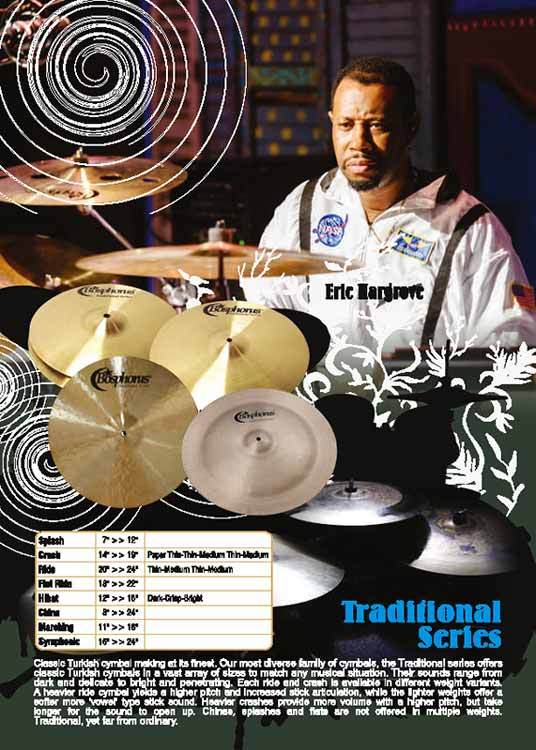 Bosphorus Traditional Series 21" Thin Ride Cymbal